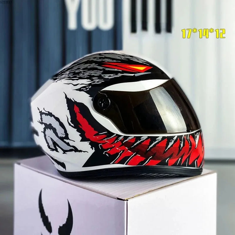 A Cat Motorcycle Helmet