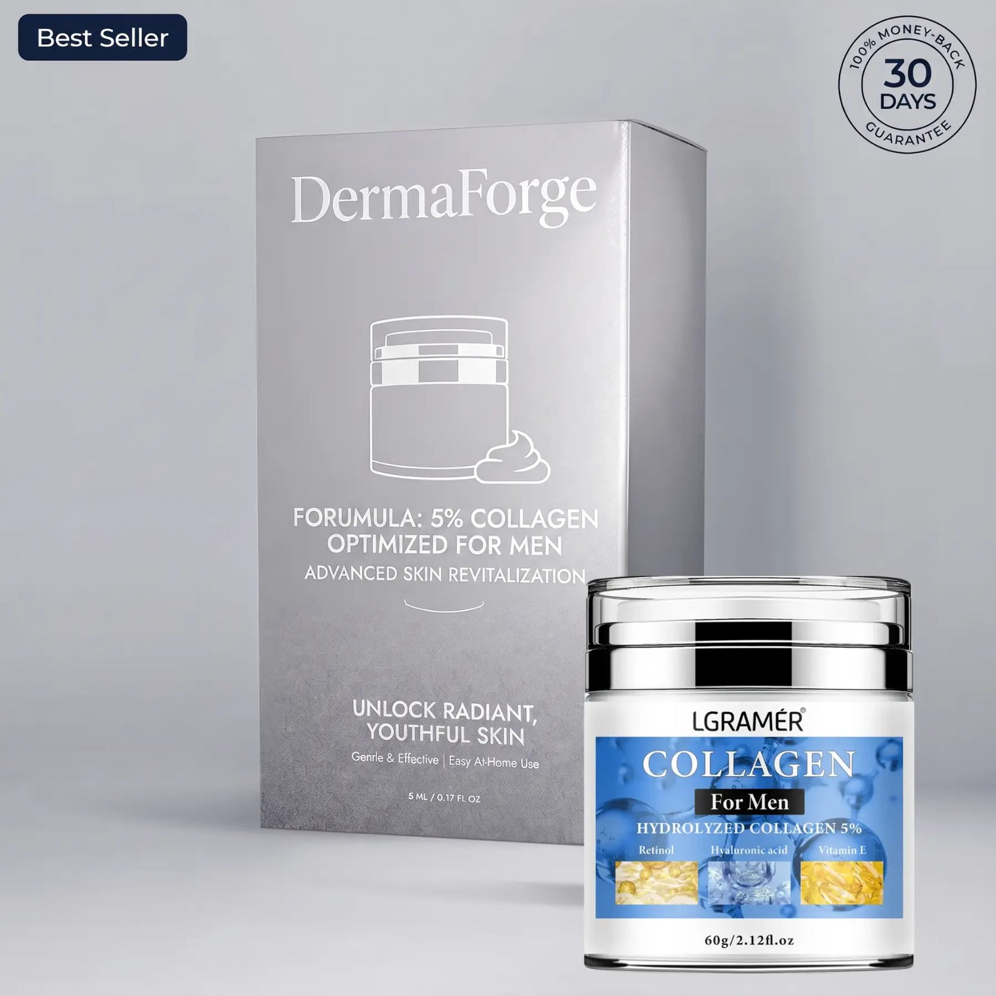 DermaForge - Advanced Men's Collagen Cream